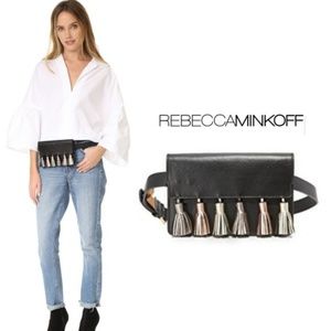 Rebecca Minkoff Tassel Leather Belt Bag